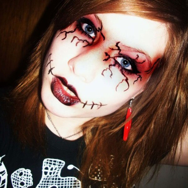 Halloween萬聖節，跑趴妝容靈感 