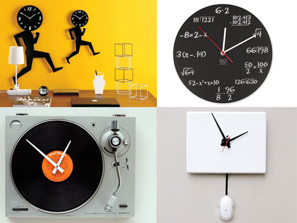 讓人忍不住多看一眼的創意掛鐘