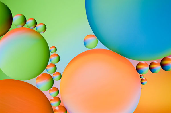 絕非Photoshop！用油和水做成的居家藝術