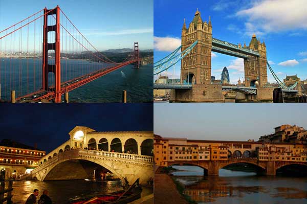 13座來自世界各地的經典造型橋樑