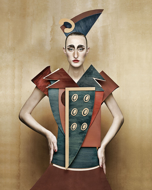 鑑往知來！發想自歷史的厚紙板服裝設計