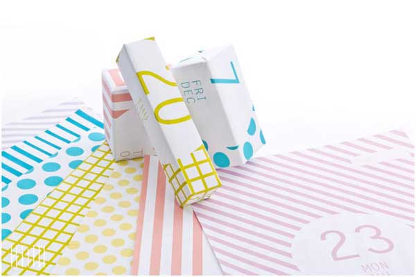 【台灣設計】浪漫每一天 Romantic Days，是日曆也是包裝紙