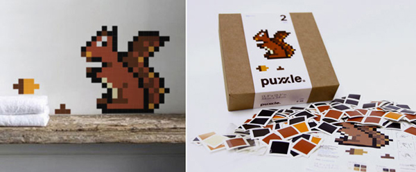 Puxxle像素拼圖，讓8位元進入你的房間裡