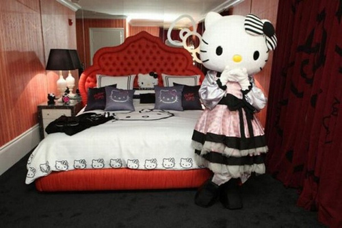 想和Hello Kitty 一夜春宵？快來入住Hello Kitty Hotel