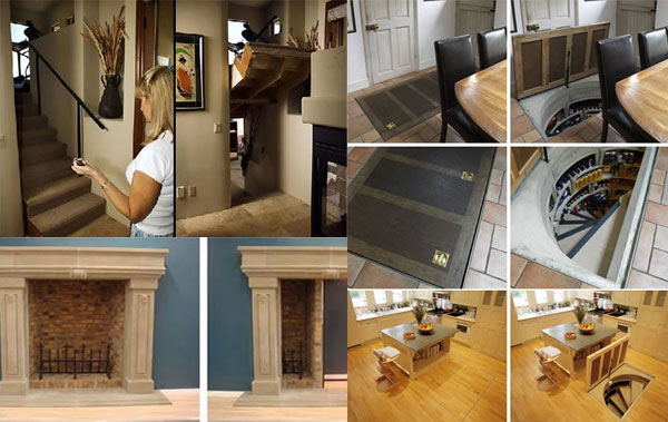 10個最酷炫的隱藏門和秘密通道