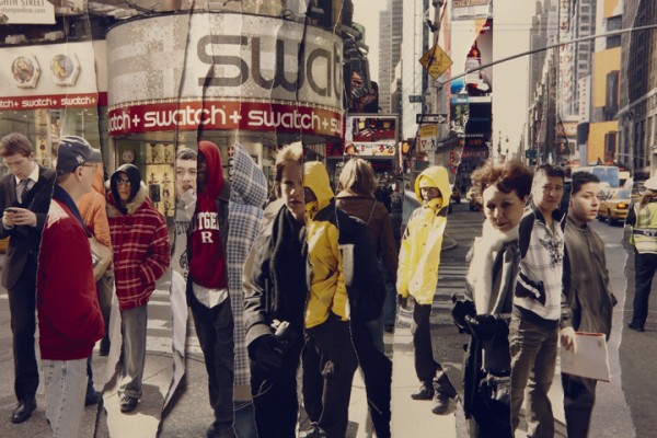 換個角度看紐約！時空交錯的拼貼攝影作品