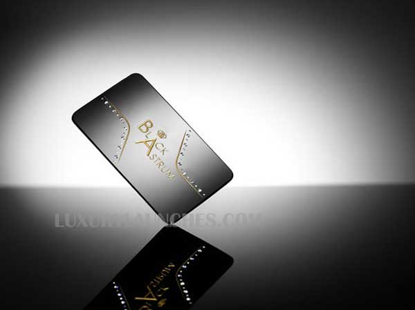 一張發出去大家搶著要的鑲鑽頂級名片