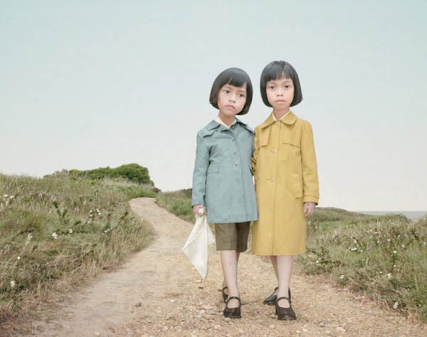 兩倍憂鬱兩倍快樂，雙胞胎攝影 