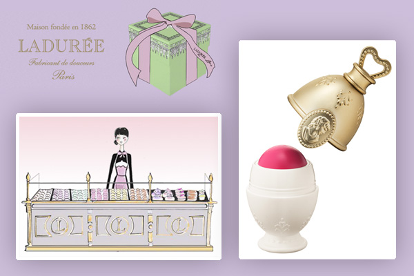Ladurée和馬卡龍一樣甜蜜蜜化妝品