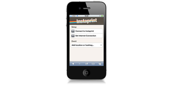 馬上拍馬上印的無線相片沖印亭「Instaprint」