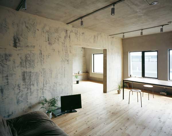 回到最初的質感 日式毛胚屋居家風格