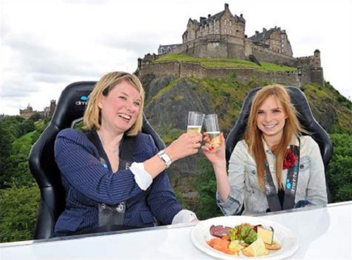 打敗所有景觀餐廳的高空晚餐