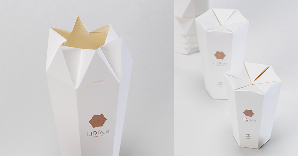 不用自帶保溫杯也能無痛環保減塑！專訪金點概念設計獎年度最佳設計入圍作品「巧折杯」設計師－莊嘉駿、薛佩君