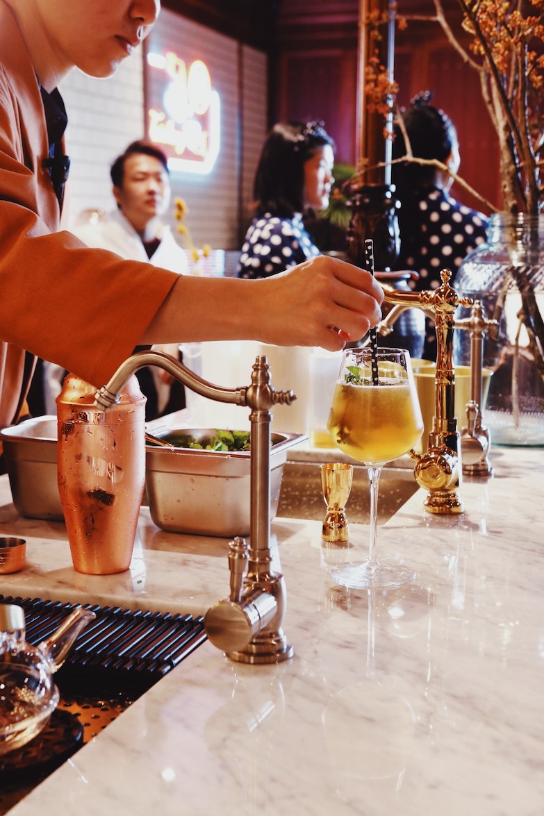 以台中百年鐵道文化為靈感,永心鳳茶台中勤美誠品店正式開幕!重新包裝復古在地的建築特色