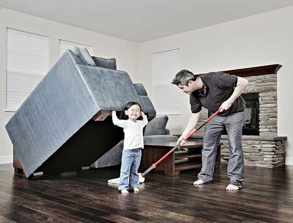 「只有爸爸抓得住我！」 最具創意的爸爸攝影師