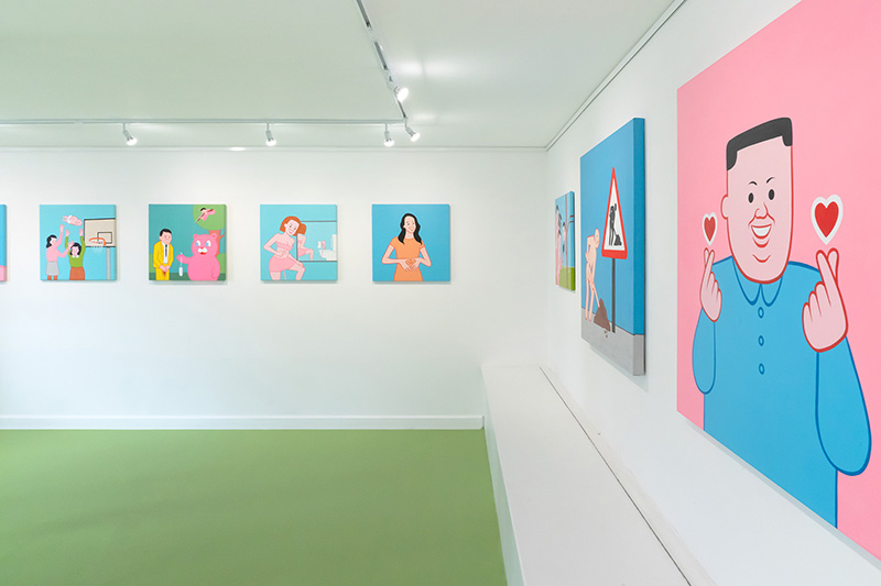 西班牙荒誕諷喻畫家 Joan Cornellà 再度來台開展！《I’m Full of Shit 2019》數十件新作與雕塑揭示人性黑暗面