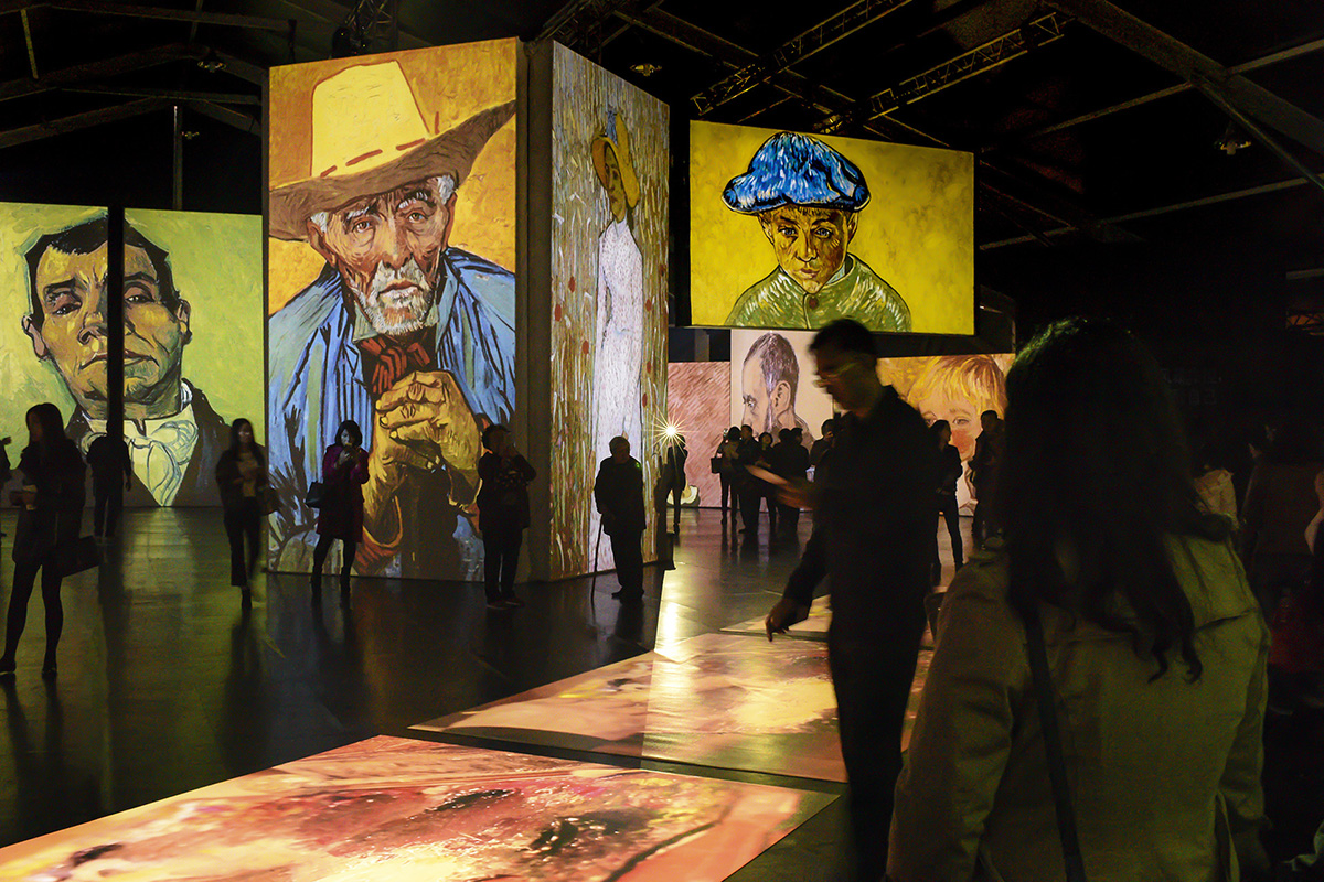 全球 600 萬人次觀展《再見梵谷 - 光影體驗展 Van Gogh Alive》來台！環繞 3 公尺高《星空》、《向日葵》等名畫動起來