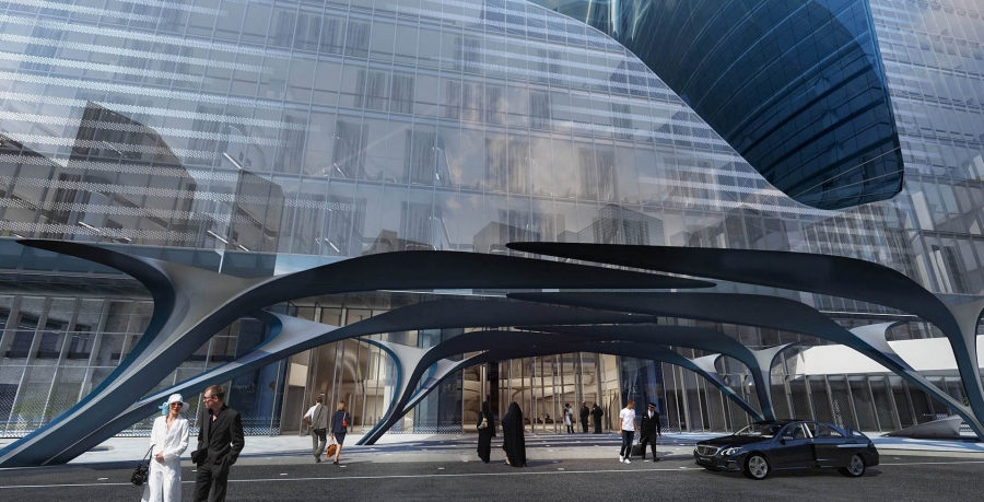 沙漠遇見融冰！驚豔世人雙眼的 Zaha Hadid 遺作杜拜 The Opus 融冰大樓落成！