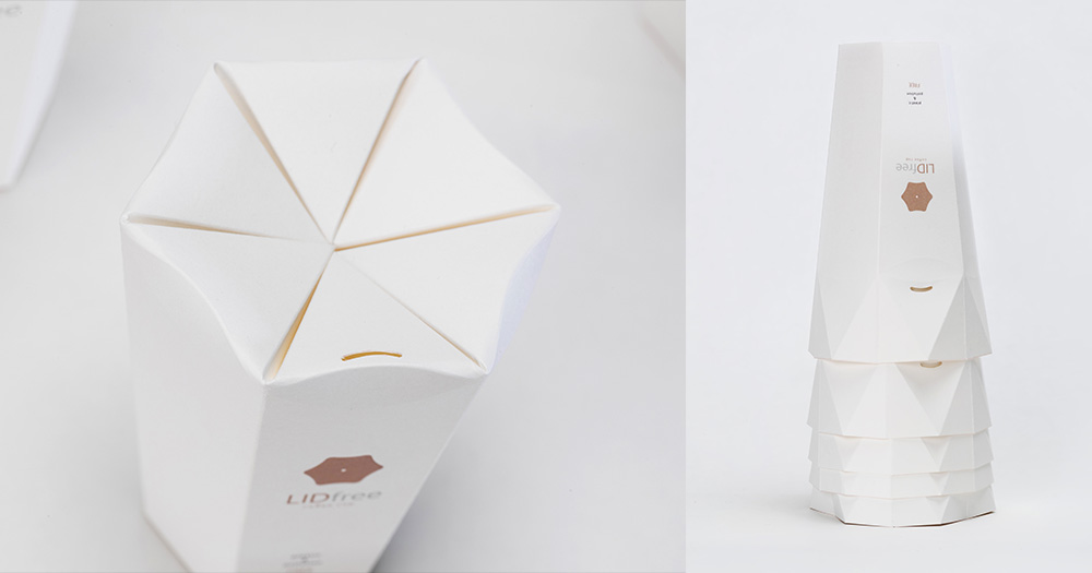 不用自帶保溫杯也能無痛環保減塑！專訪金點概念設計獎年度最佳設計入圍作品「巧折杯」設計師－莊嘉駿、薛佩君