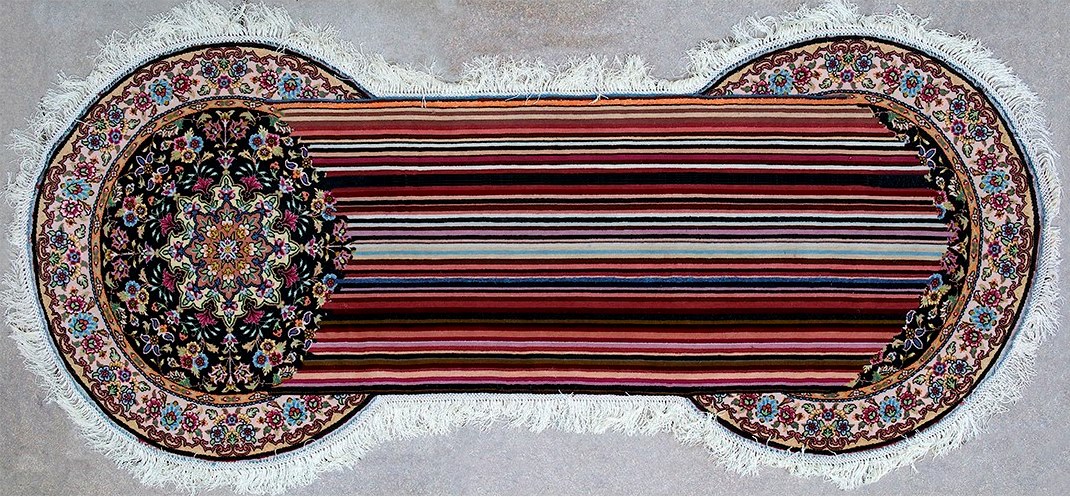 超現實扭曲地毯！亞塞拜然藝術家Faig Ahmed創作失控融化的藝術地毯