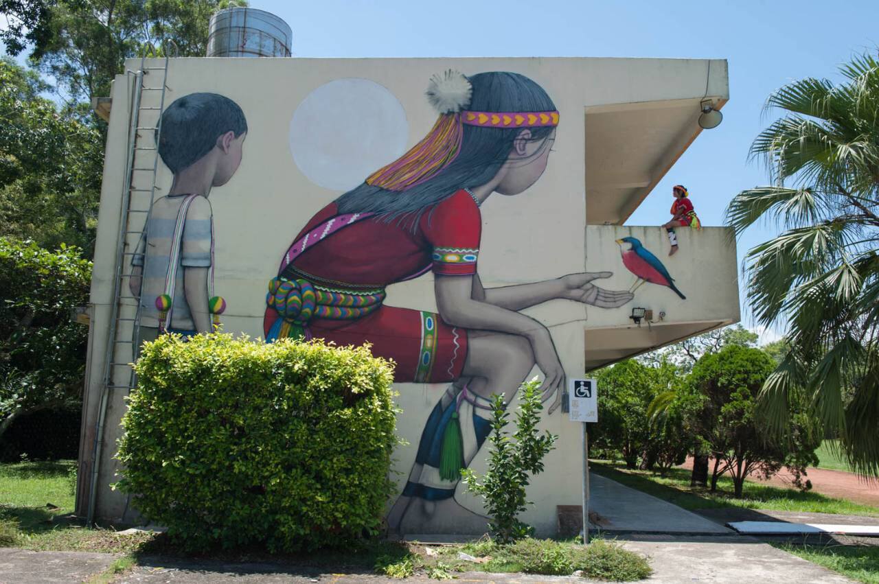 法國藝術家柒先生全新個展！《1,2,3, Soleil》集合 50 位世界壁畫上的天真孩童