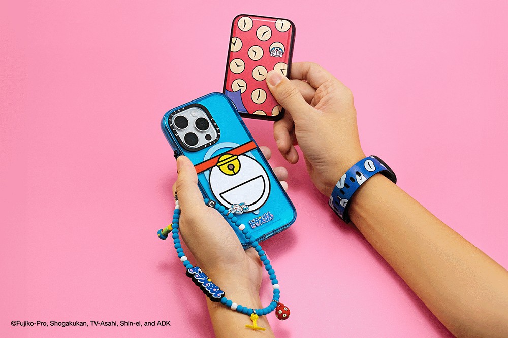 哆啦A夢 X CASETiFY聯名系列！竹蜻蜓耳機保護殼、任意門手機殼、銅鑼燒耳機登場