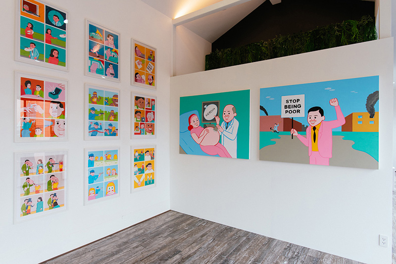 西班牙荒誕諷喻畫家 Joan Cornellà 再度來台開展！《I’m Full of Shit 2019》數十件新作與雕塑揭示人性黑暗面