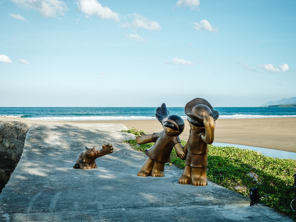 2022屏東落山風藝術季亮點！仿生獸、風之籽、海怪雕塑等13組藝術作品亮相