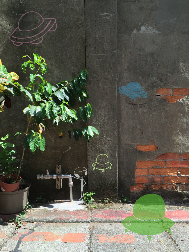 【插畫巷弄小旅行】溫州街，餛飩不是重點，一路上的小物小景更迷人～