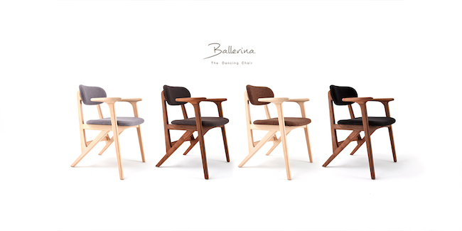 舞動的黃金比例 ─ 「巴雷Ballerina」The Dancing Chair