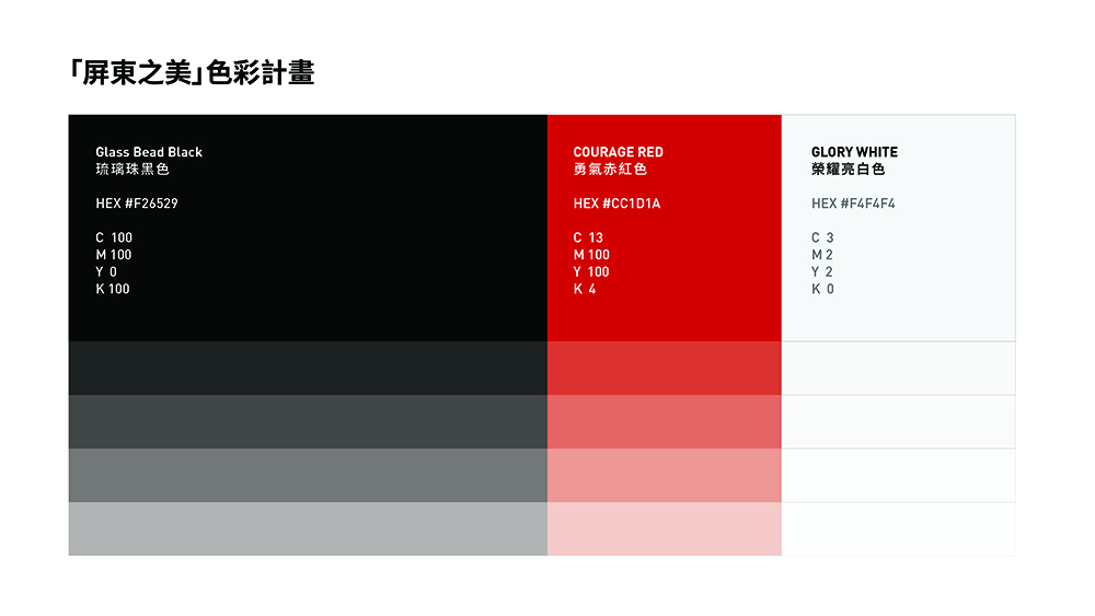 江孟芝操刀2020屏東全中運Logo視覺！黑紅白融合排灣族琉璃珠文化、紅豆、黑鮪魚