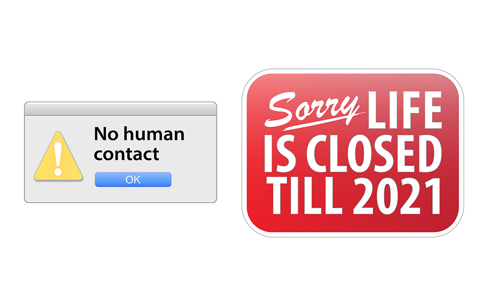 因應肺炎疫情設計的厭世 emoji！紐約設計工作室 &walsh 繪出日常心情免費開放下載