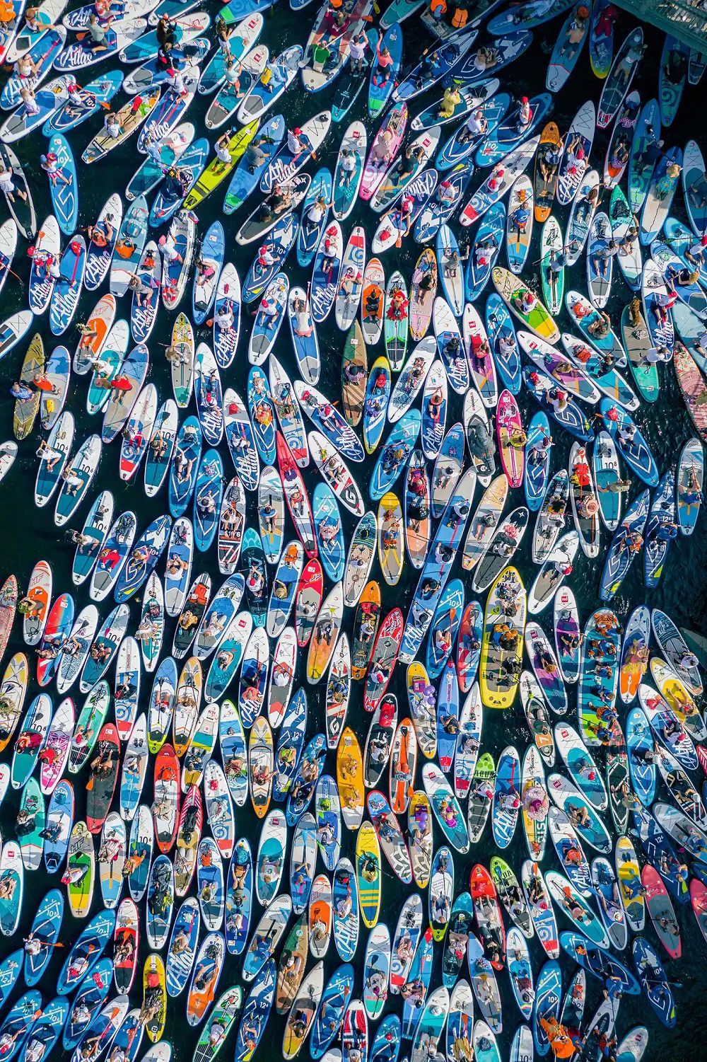 2020 航空攝影獎結果出爐！灰白幾何建築與一抹希臘藍泳池奇幻對比奪最大獎