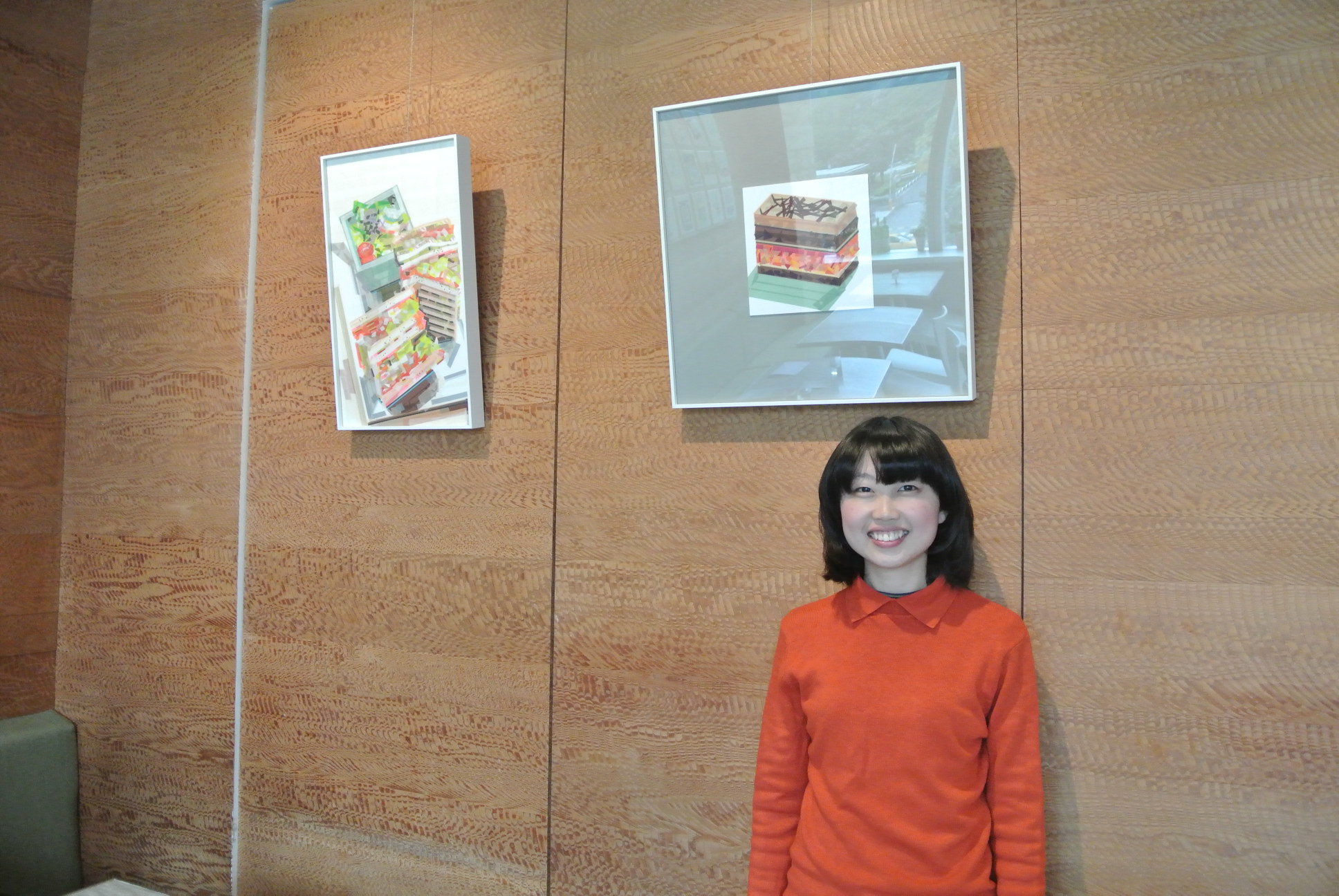 把店裡的點心變成拼貼作品，吳芊頤的《5100微型百貨》