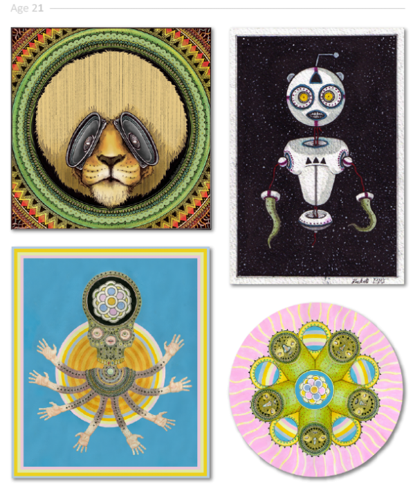 藝術並非一蹴可幾，2-24 歲的藝術人生演進