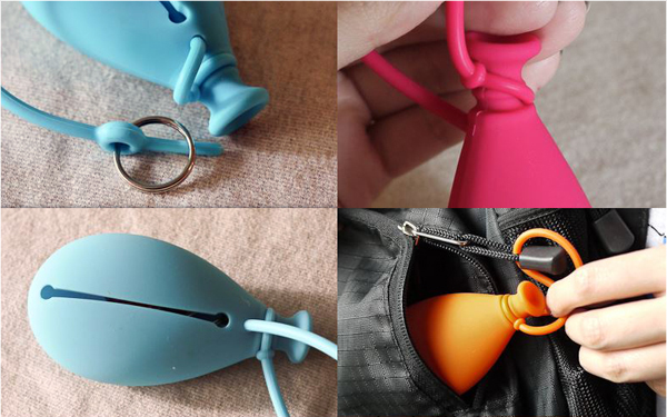 【生活玩物】啾啾可愛的鑰匙套《DesignApt 彩色氣球鑰匙套》