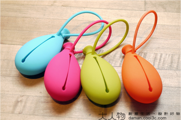 【生活玩物】啾啾可愛的鑰匙套《DesignApt 彩色氣球鑰匙套》