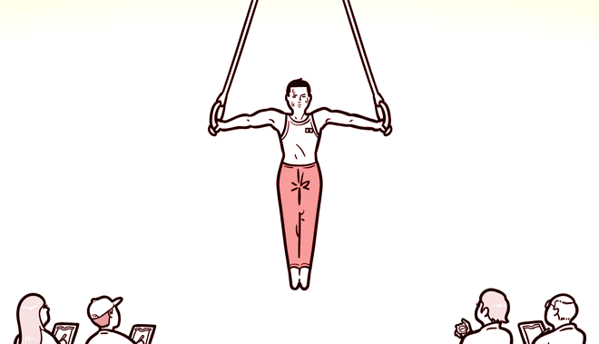 當插畫開始動起來：Hama-House 的詼諧 Gif 創作