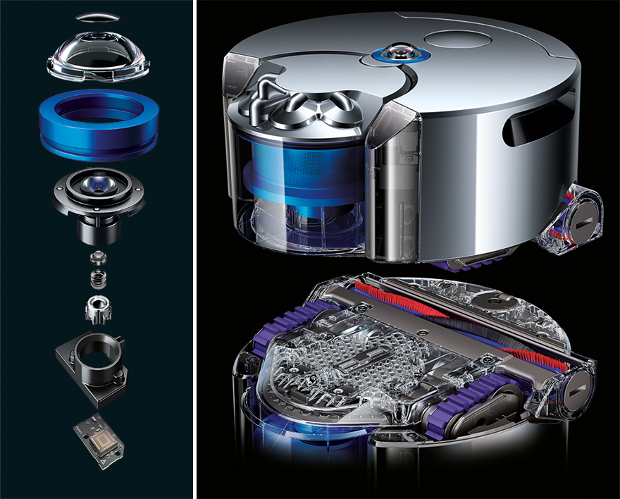 【消費情報】Dyson 360 Eye，坦克級吸塵器機器人問世