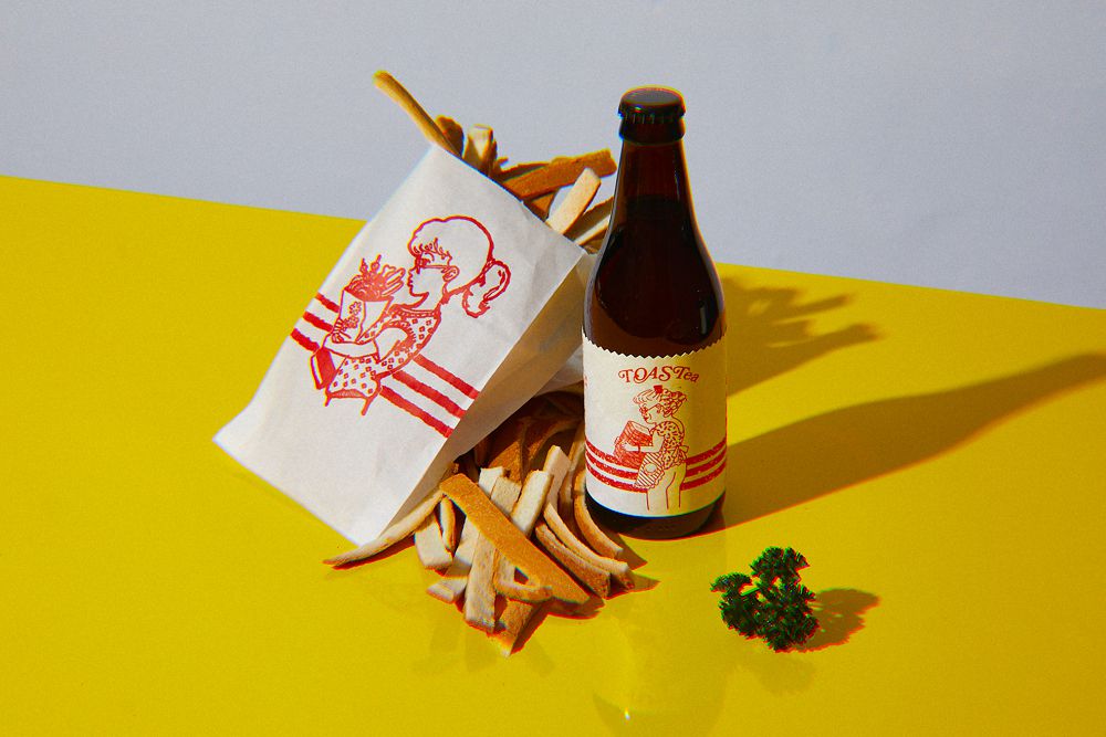 回收吐司邊釀造！酉鬼啤酒「吐司去(掉的)邊大冰紅」擁有台灣早餐店風味的啤酒