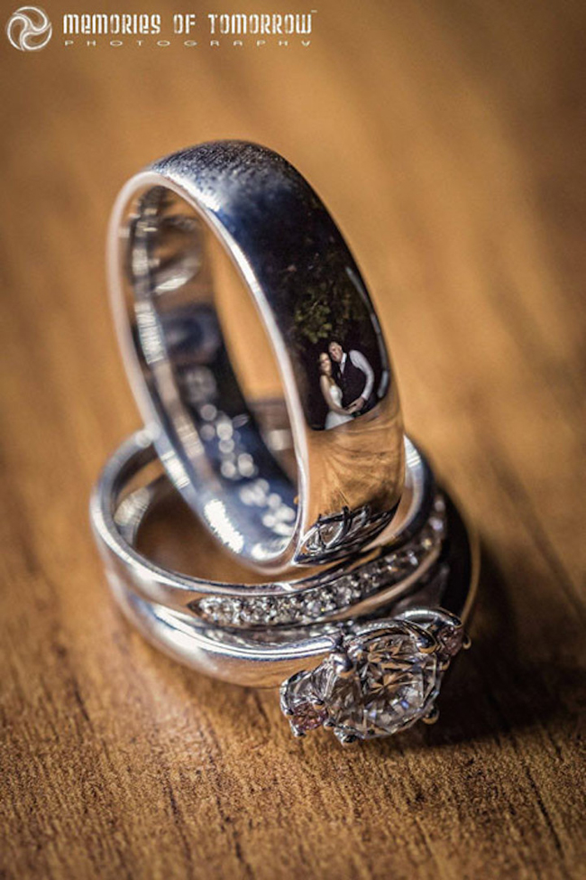 幸福魔戒的真實故事！閃耀光芒的環形婚紗照