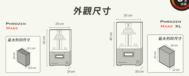 Phrozen Make 2K LCD 光固化印表機：列印 10 倍速、細緻如髮絲、超值無痛入手