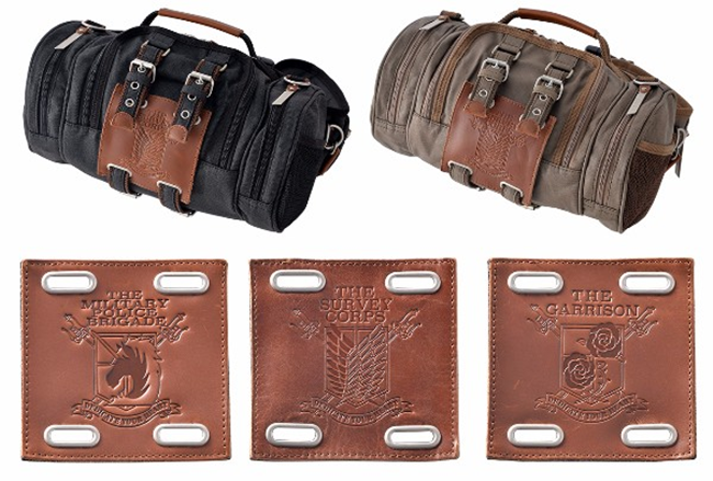 只有帥氣有型，一點宅味也沒有！《進擊的巨人》立體機動裝置四用包登場