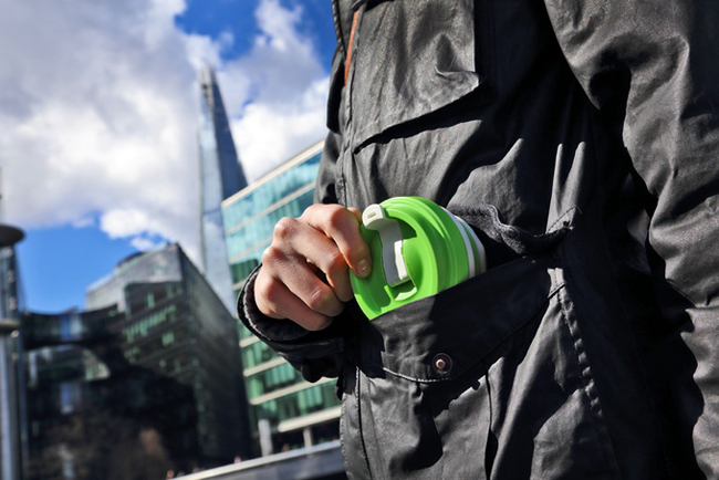 有了「伸縮自如」的咖啡杯，你將拯救數百萬的樹！