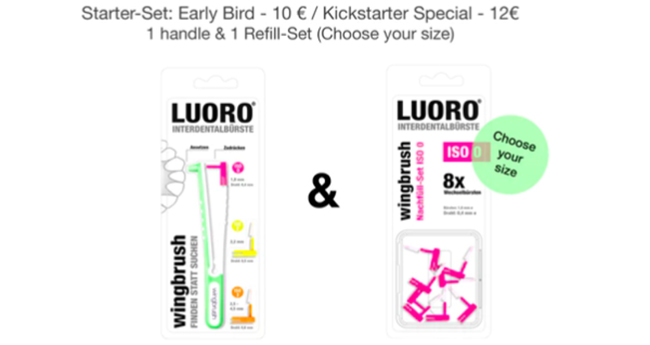 史上首支按壓式齒間刷 WINGBRUSH，比牙籤更乾淨、比牙線更好用