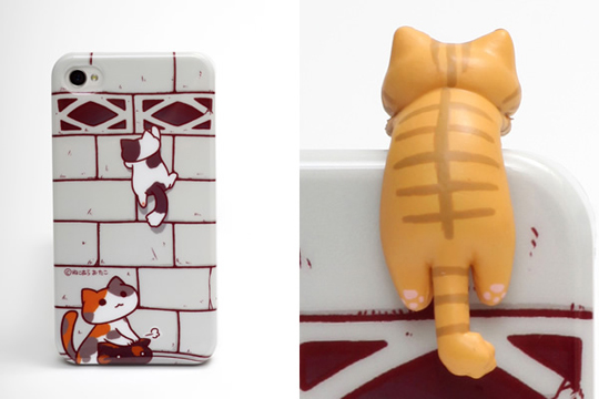 超治癒喵喵 iPhone4 手機殼套組犯規攻佔你的心♥