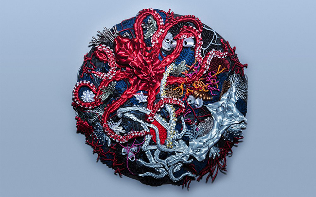 炫目的裝飾美學！日本緞帶神手動植物展