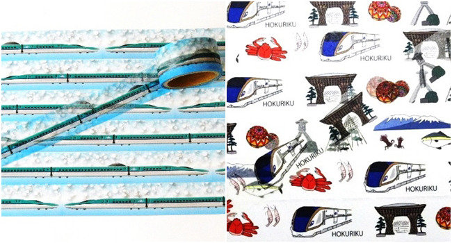 日本電車魅力新發現！TRAINIART 鐵道主題紙膠帶上市！