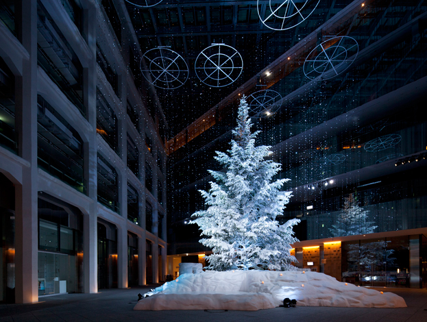傳統聖誕樹不稀奇，快來看看 2018 年度東京最佳設計聖誕樹！