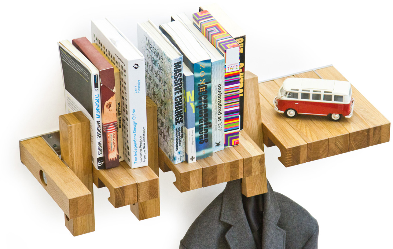 讓書架達到前所未有的多才，Fusillo 變型書架